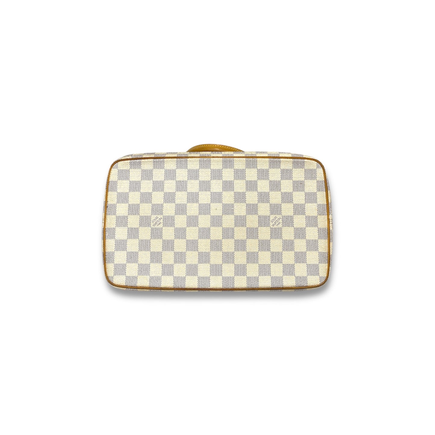 Louis Vuitton Tote Bag Damier White N51185 FL2007 Azur Saleya MM Stain Rank B
