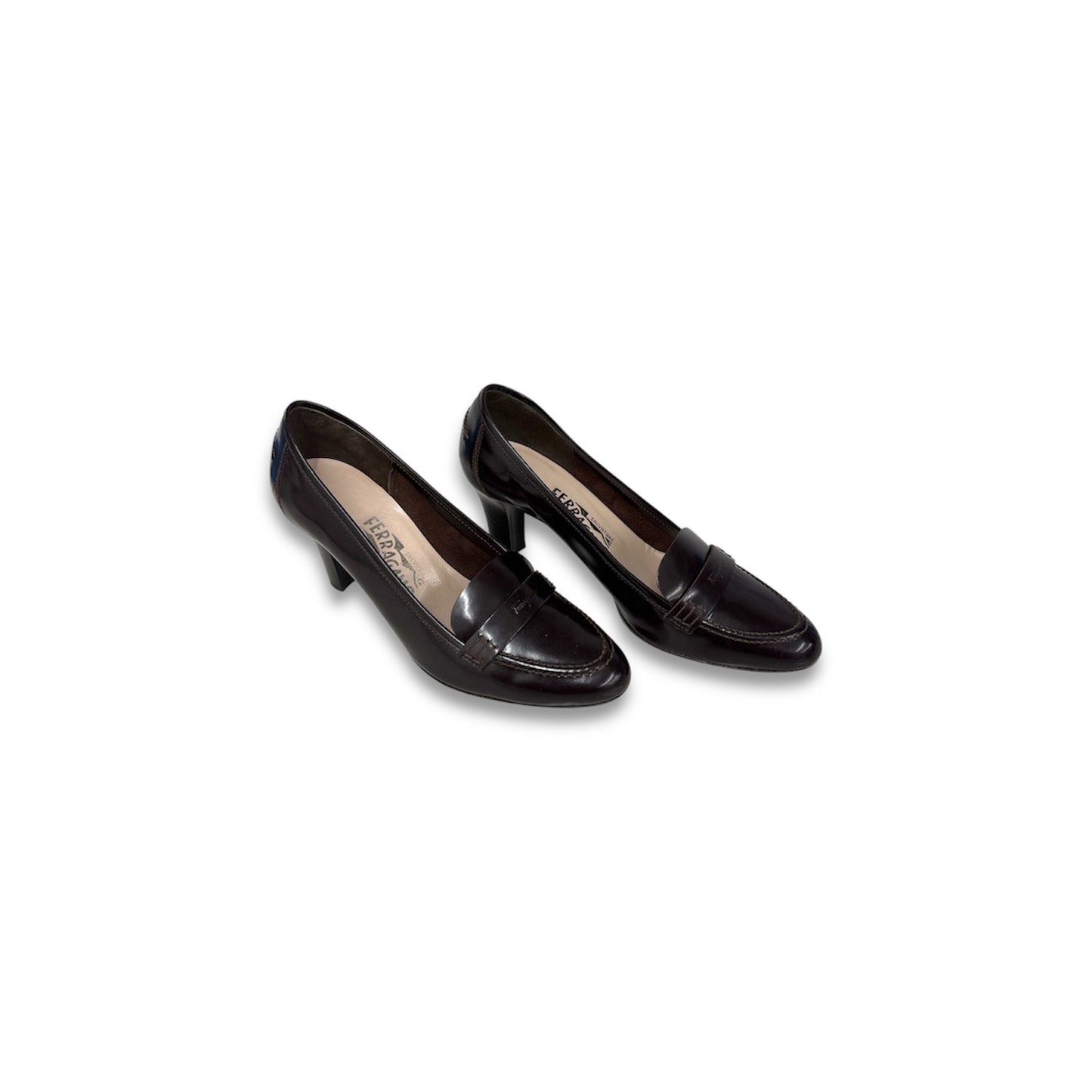 Salvatore Ferragamo Sandal  Lady's Brown RF10721 Rank(B)