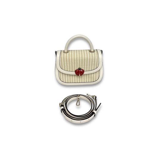 Kate Spade Shoulder Bag Ivory Stain Rank(B)