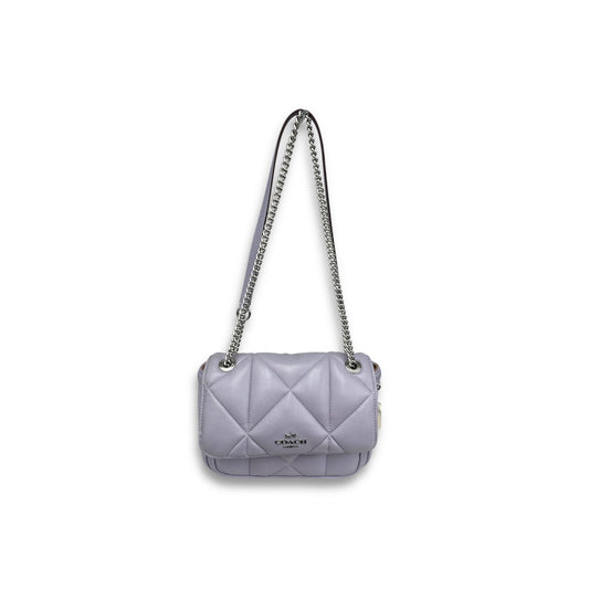 COACH Shoulder Bag CJ611 Purple Stain Rank(B)