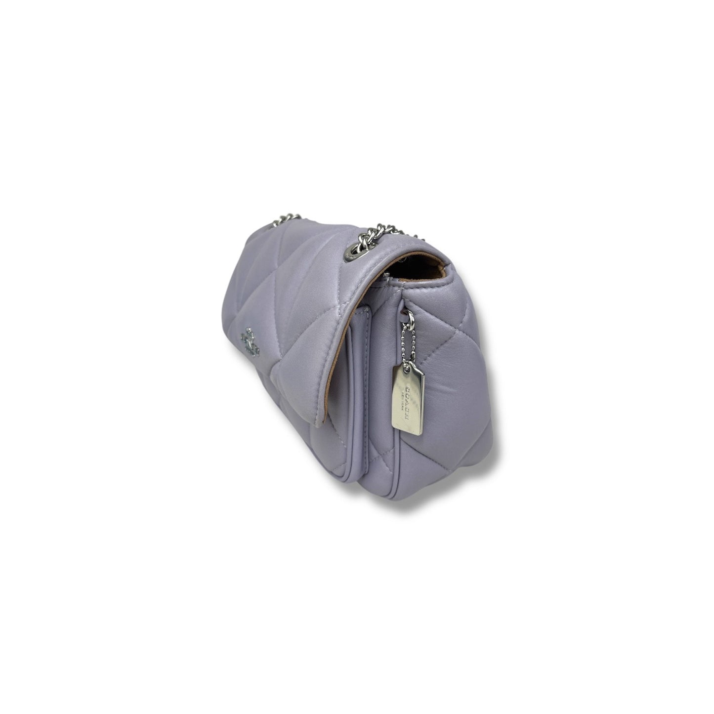 COACH Shoulder Bag CJ611 Purple Stain Rank(B)