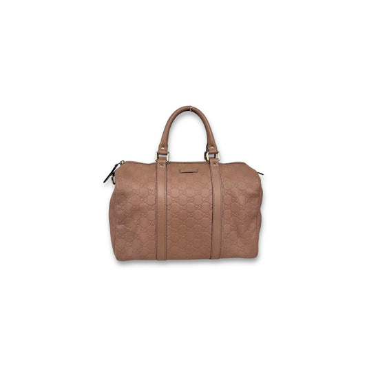 GUCCI Hand Boston Bag 265697 Pink Stain/Scratch 002404 Rank(B)