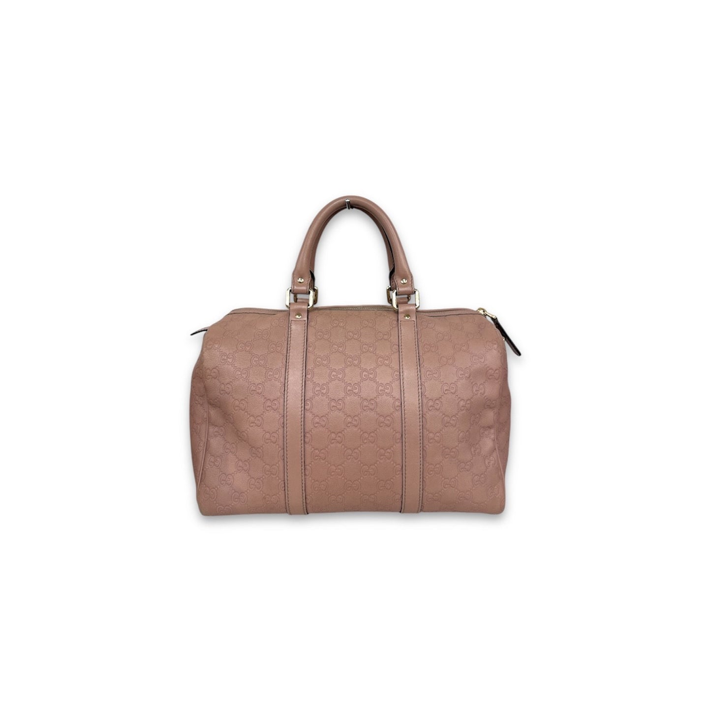 GUCCI Hand Boston Bag 265697 Pink Stain/Scratch 002404 Rank(B)