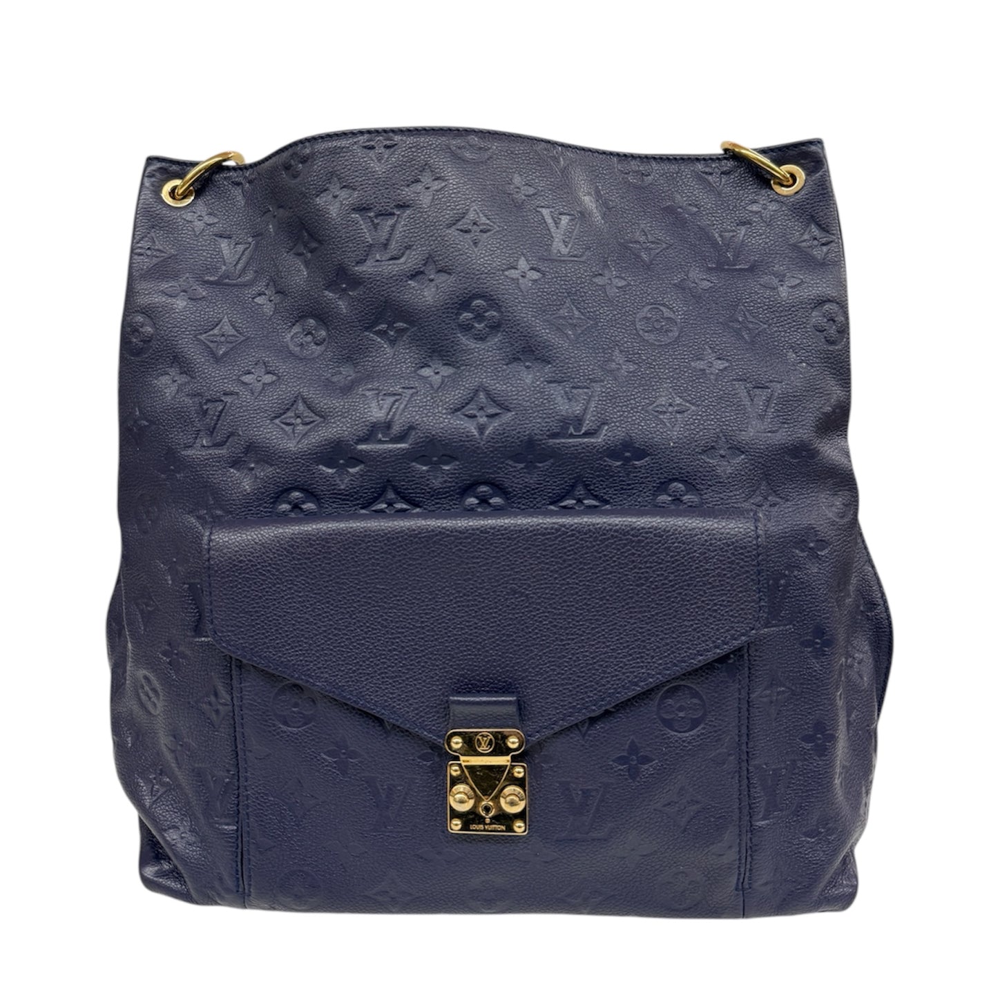 LOUIS VUITTON TOTE BAG M40809 CA2143 NAVY