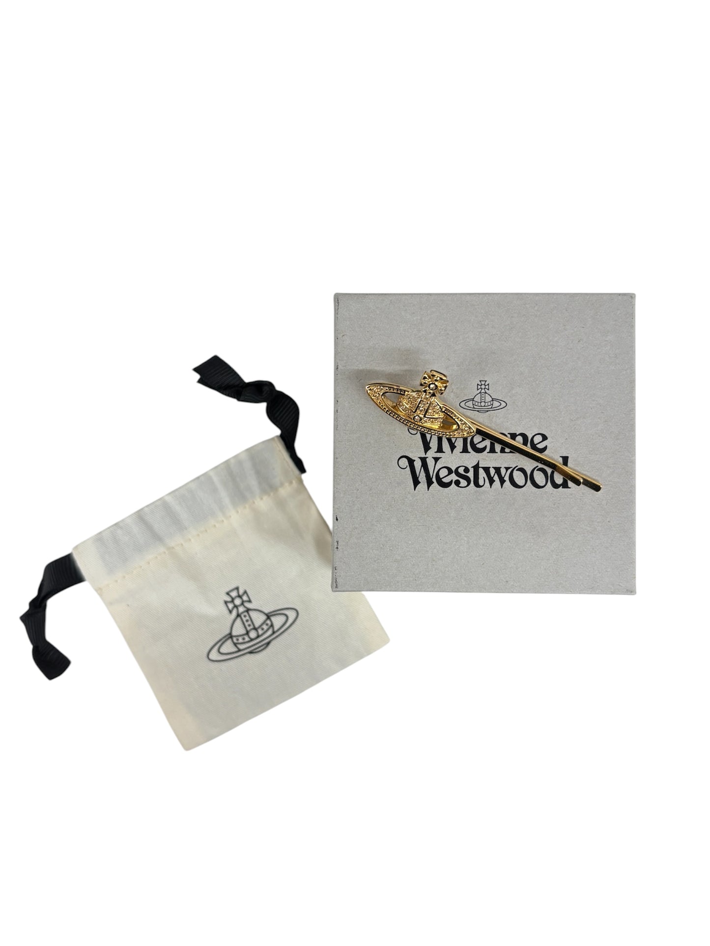 VIVIENNE WESTWOOD Hair Clip Gold