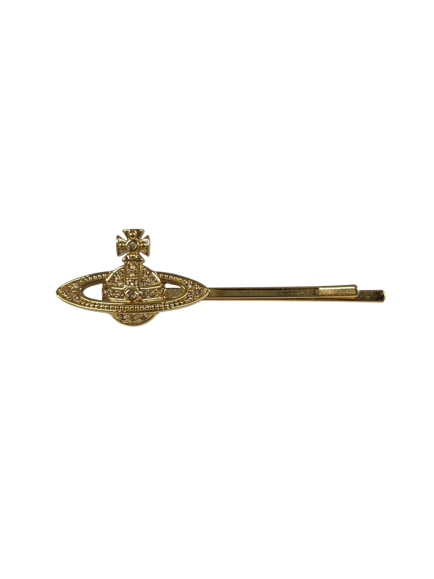 VIVIENNE WESTWOOD Hair Clip Gold