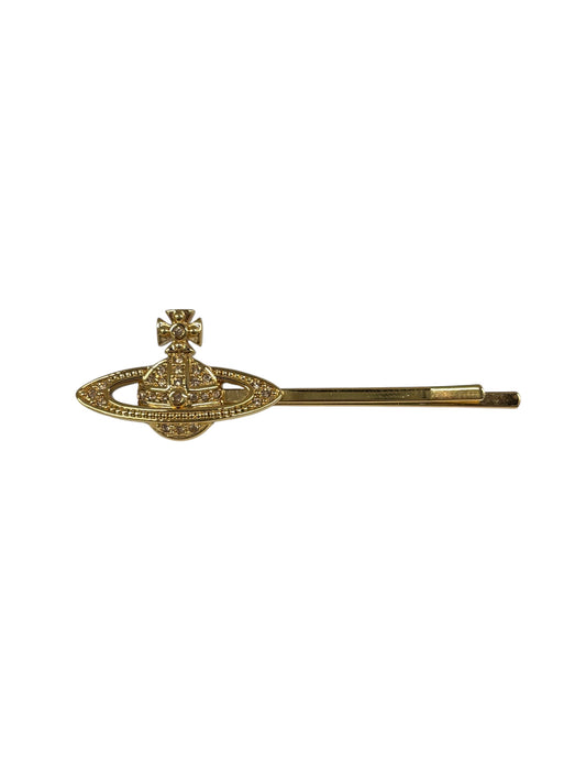 VIVIENNE WESTWOOD Hair Clip Gold