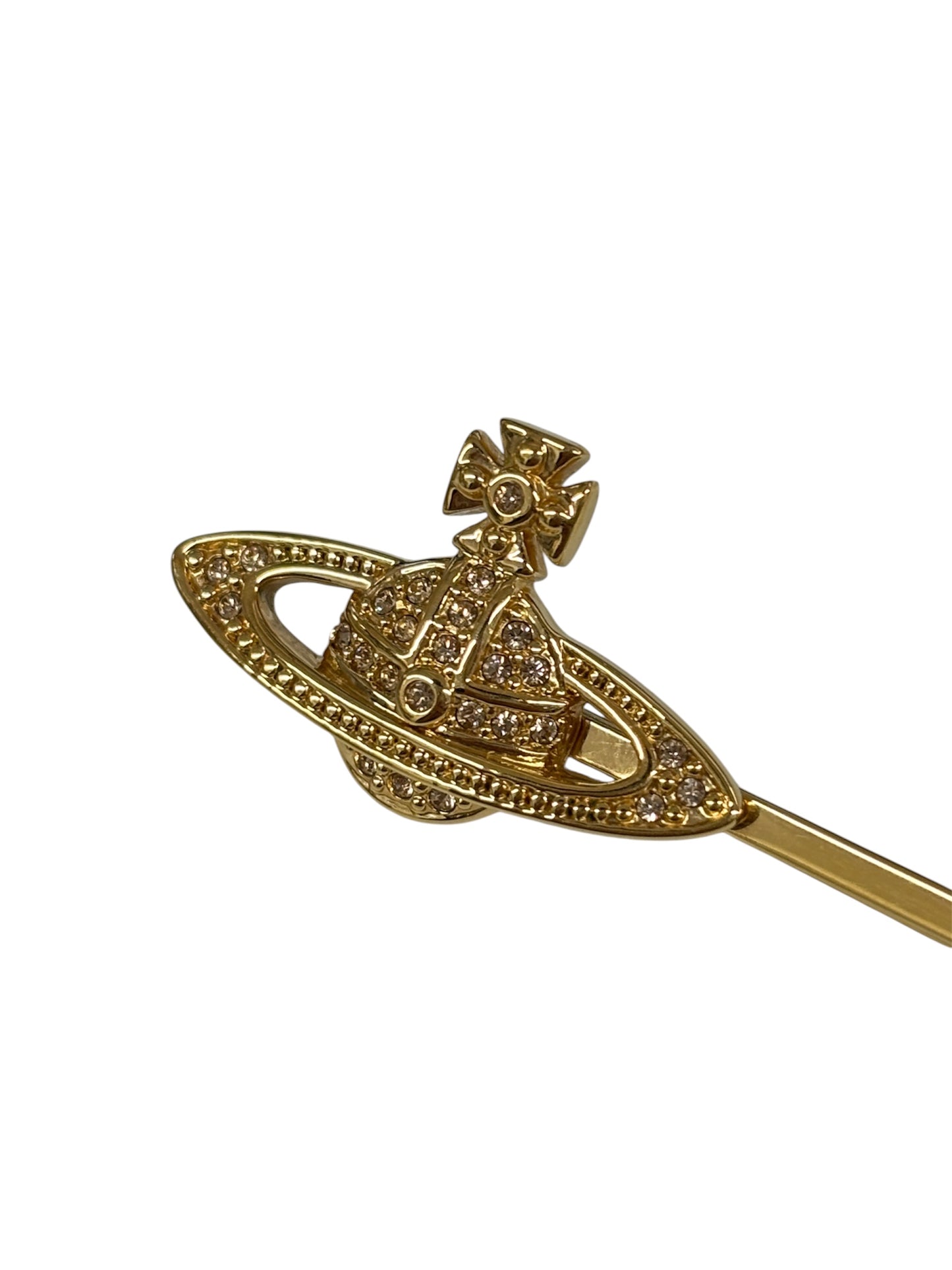 VIVIENNE WESTWOOD Hair Clip Gold