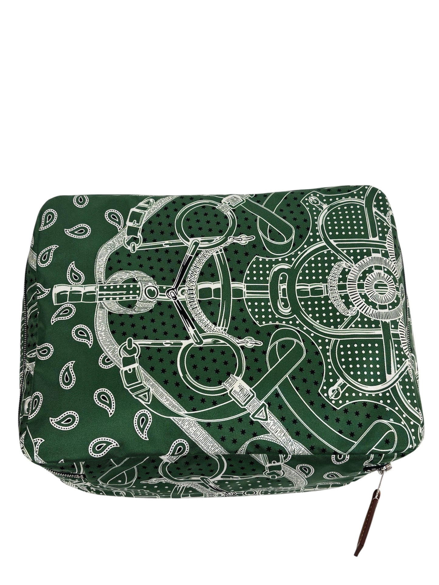 HERMES Handbag K FM 011 PM HOUSSE de Voyage Green