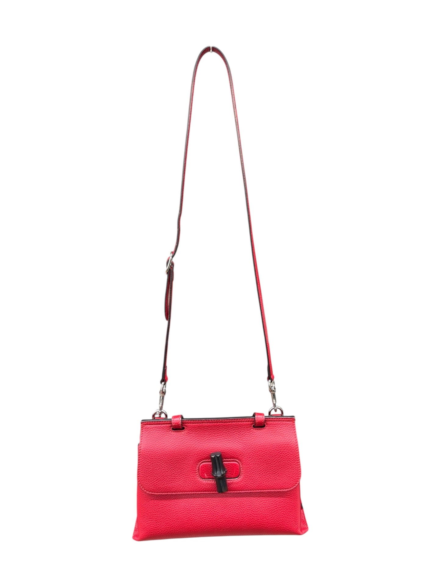 GUCCI 2 WAY BAG 370331 Red