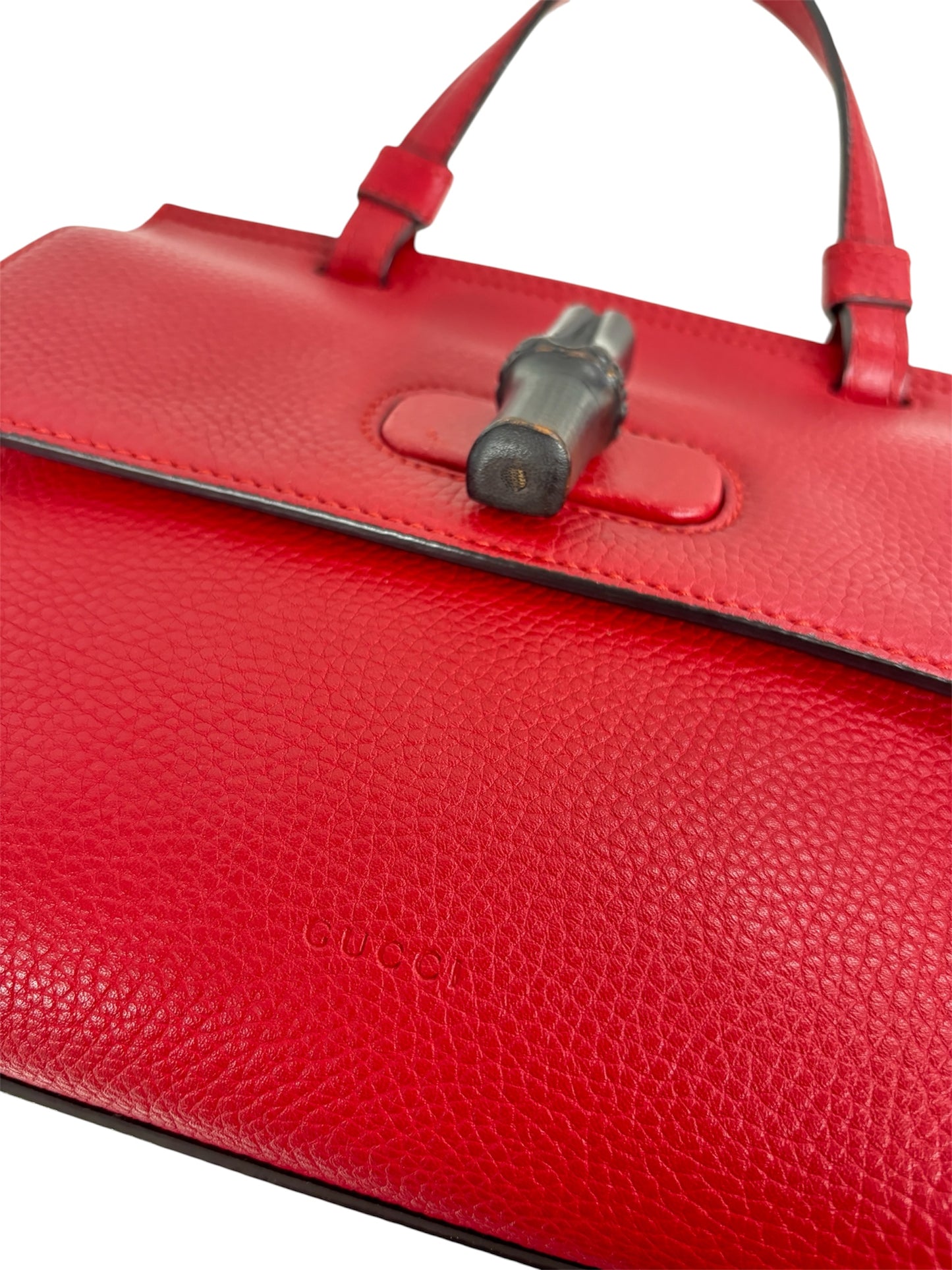 GUCCI 2 WAY BAG 370331 Red