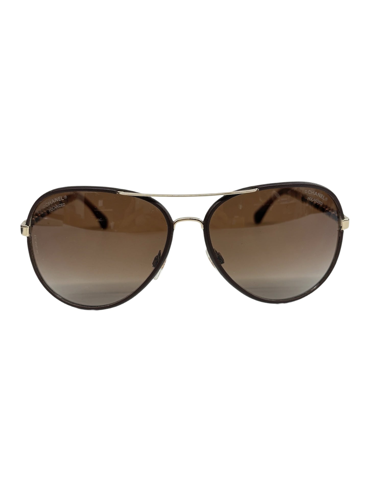 CHANEL Sunglasses 4219-Q Brown