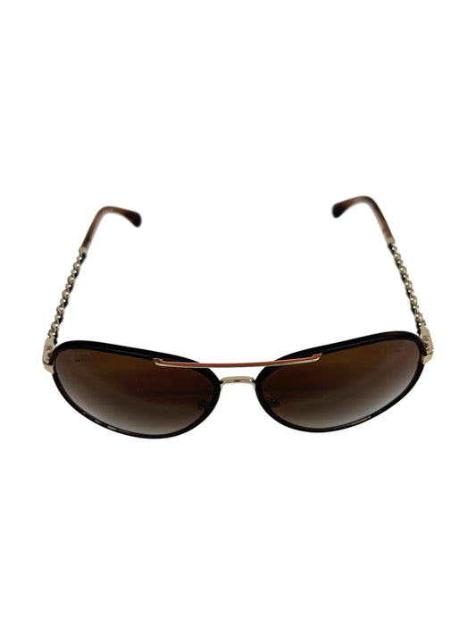 CHANEL Sunglasses 4219-Q Brown