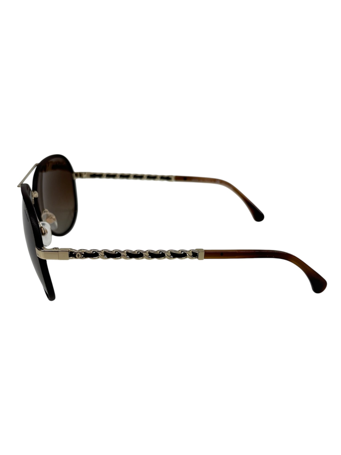 CHANEL Sunglasses 4219-Q Brown