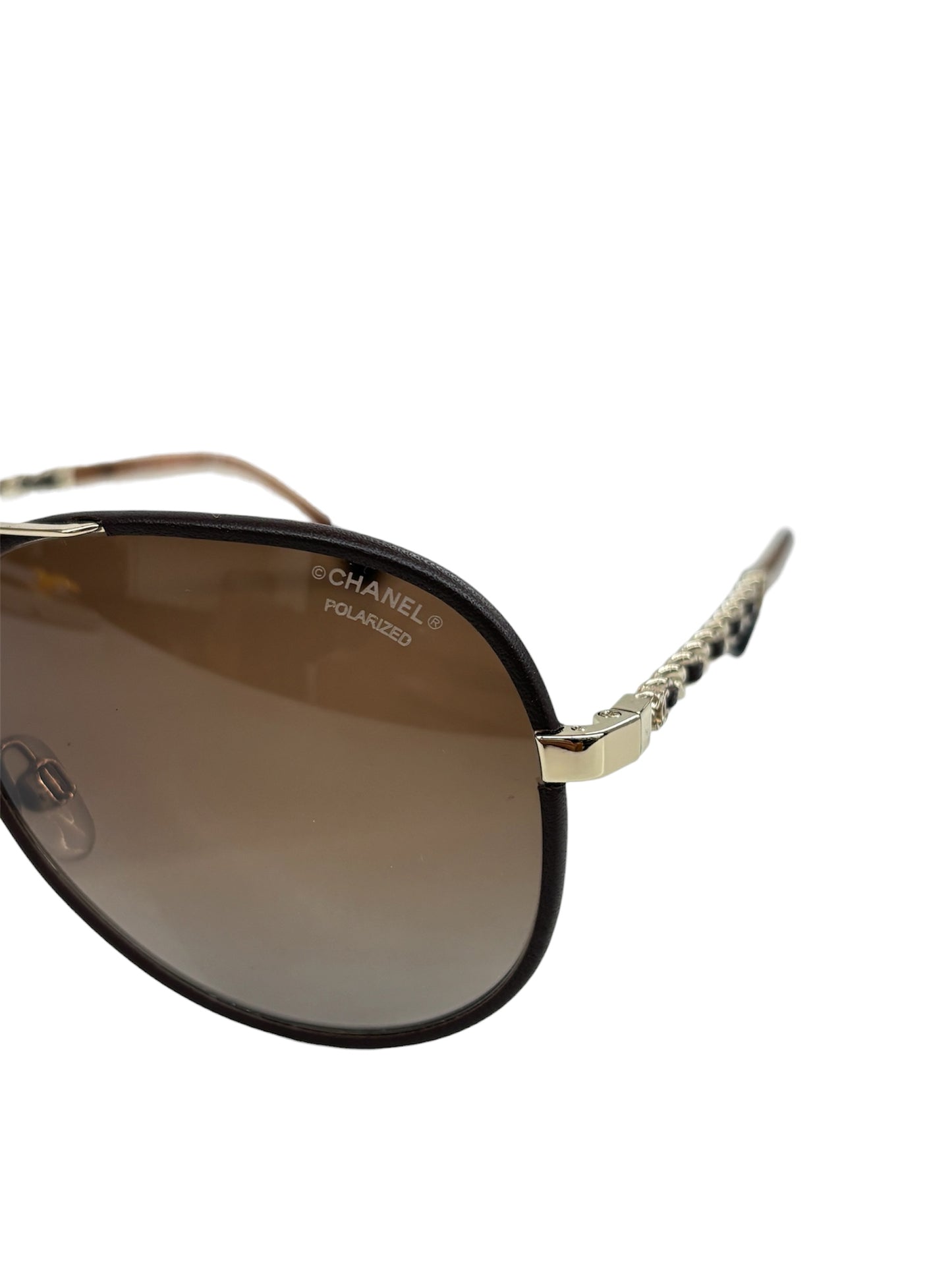 CHANEL Sunglasses 4219-Q Brown