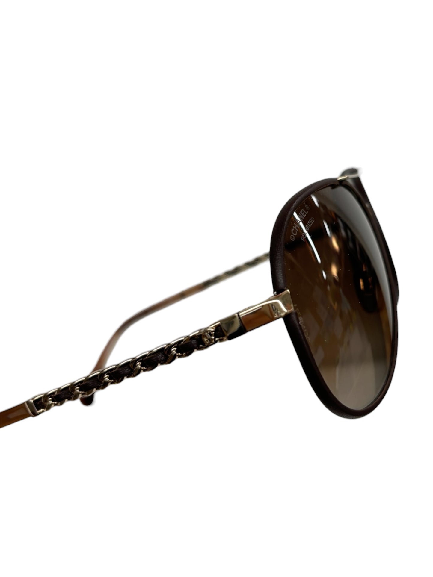 CHANEL Sunglasses 4219-Q Brown