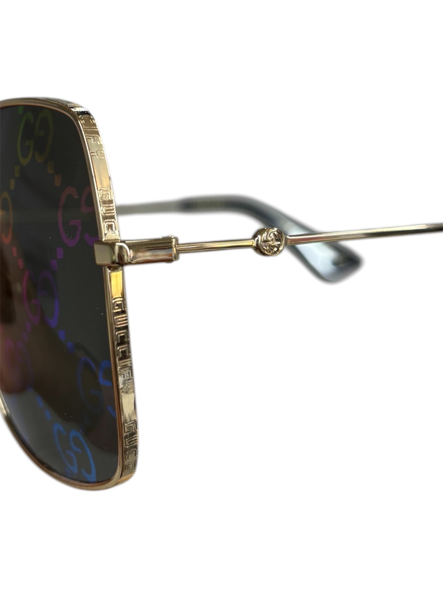 GUCCI Sunglasses GG0414S Gold