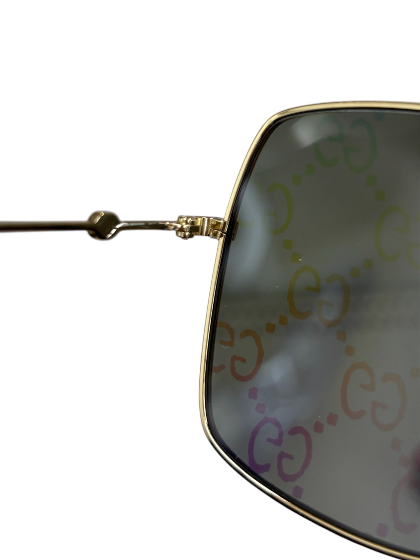 GUCCI Sunglasses GG0414S Gold