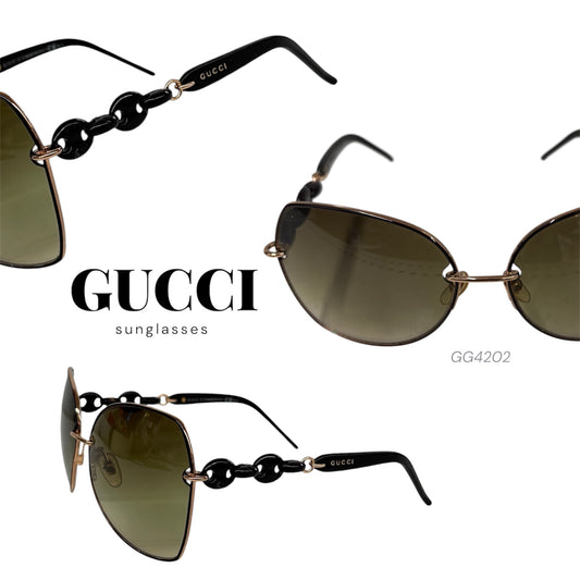 GUCCI Sunglasses GG4202 Brown