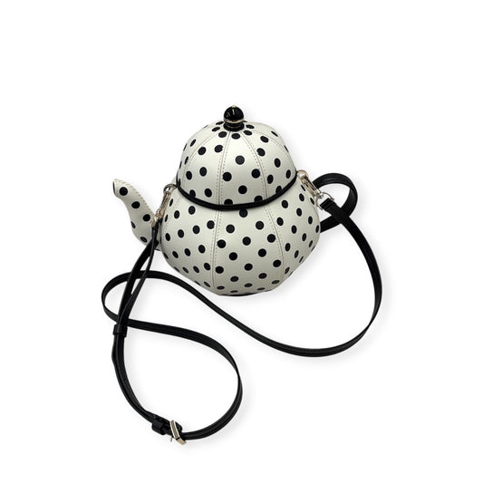 Kate Spade Shoulder Bag WKR00606 White And Black Alice in Wonder land Rank (B)