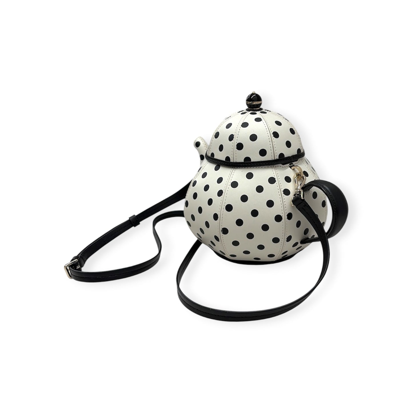 Kate Spade Shoulder Bag WKR00606 White And Black Alice in Wonder land Rank (B)