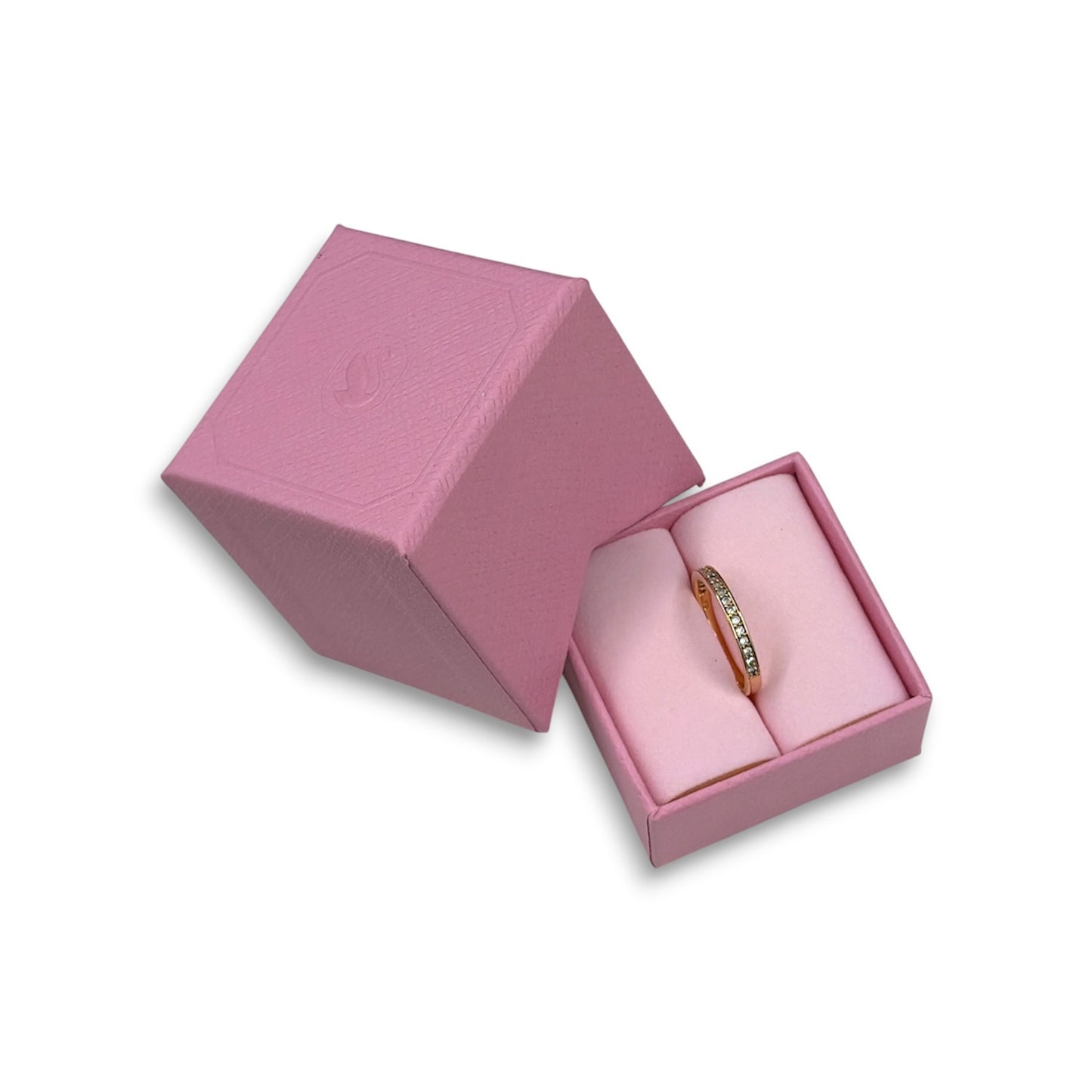 Swarovski Ring Rose Gpld 5032901 Size 58 Rank A