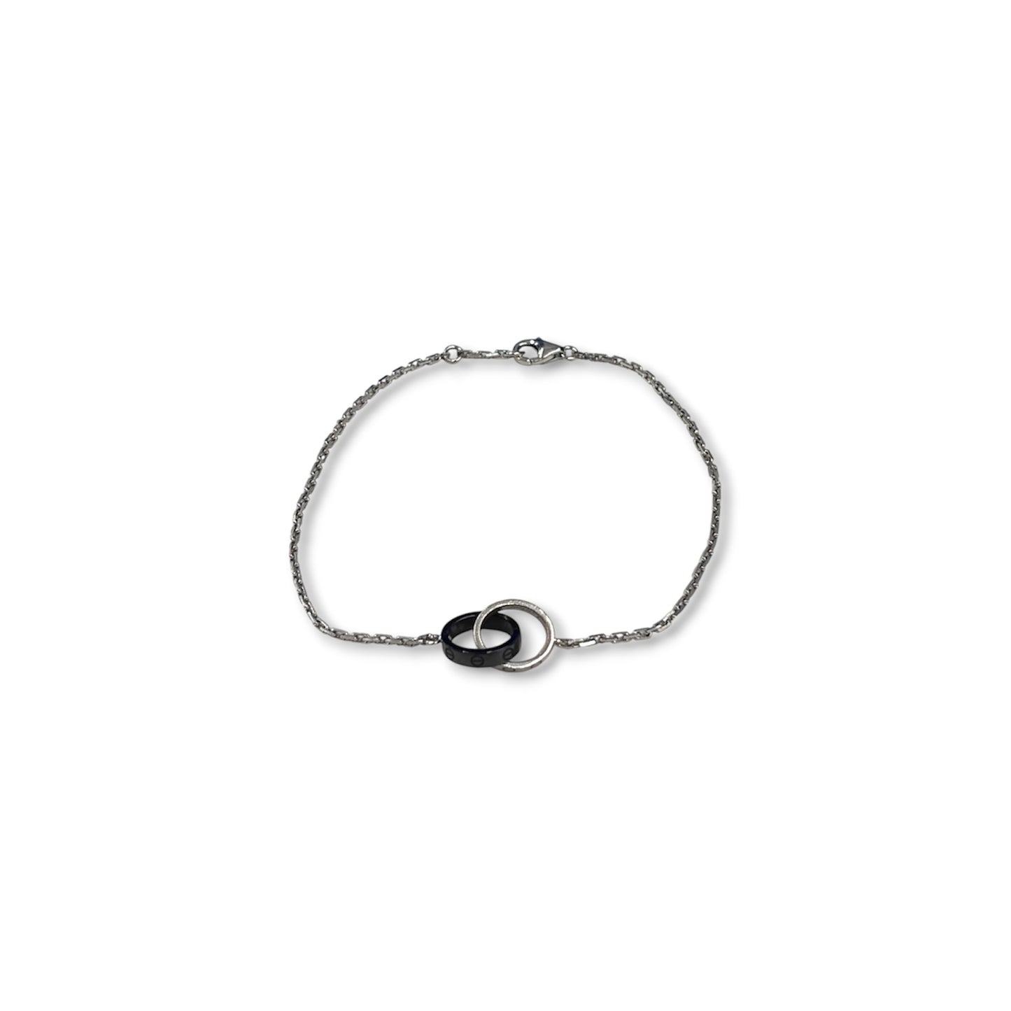 Cartier Bracelrt Sillver/Black HC5947 Rank A
