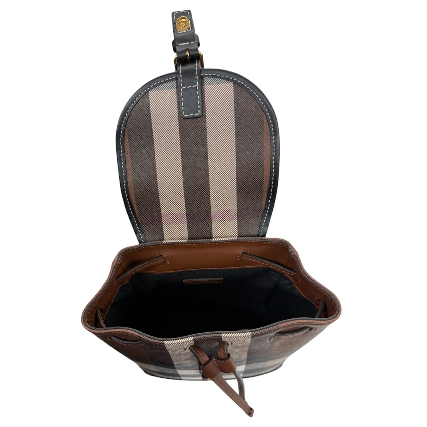 BURBERRY MICRO BACKPACK BRONW