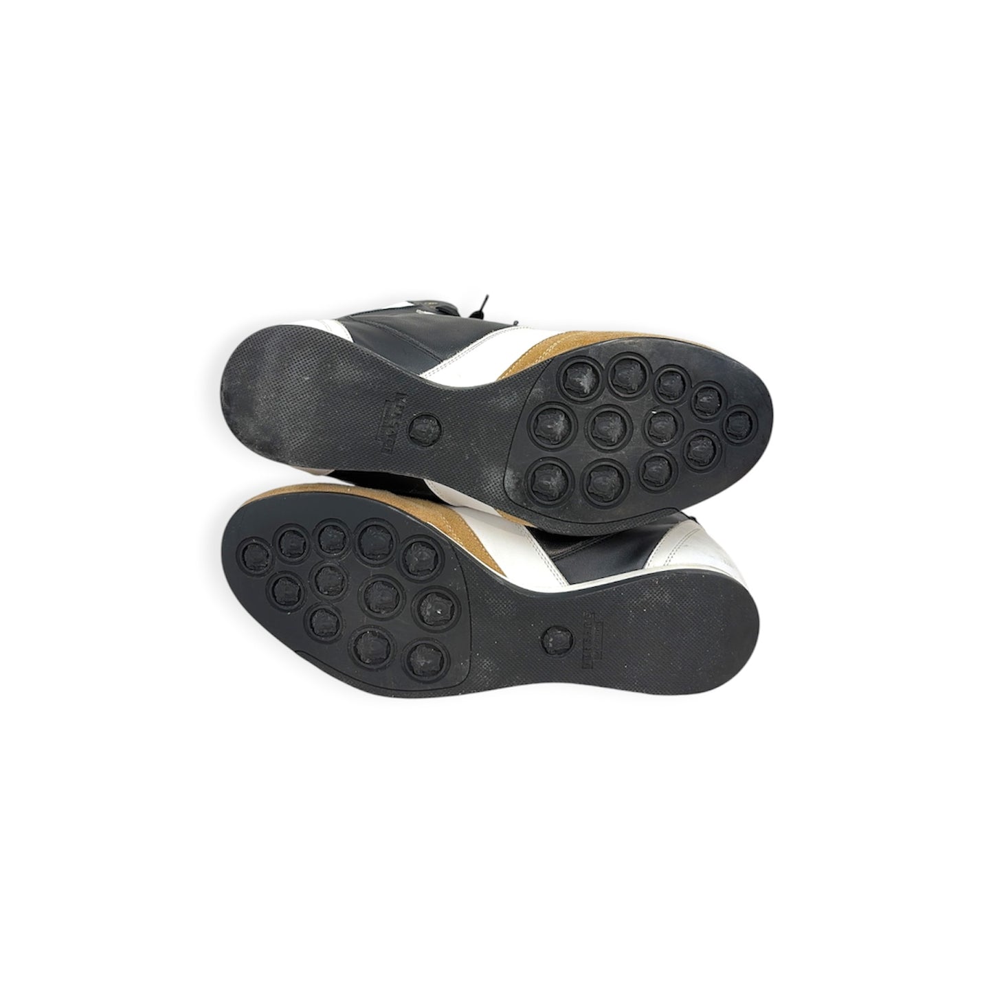 VERSACE High Cut Sneakers 40 Men Black/White Medusa Modesens Rank (BC)