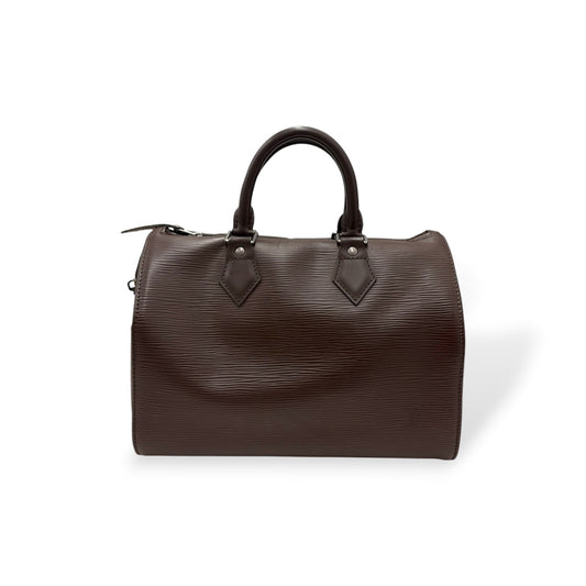 LOUIS VUITTON Handbag Epi M43013 Brown *Damage SP0014 Speedy 25 Rank (B)