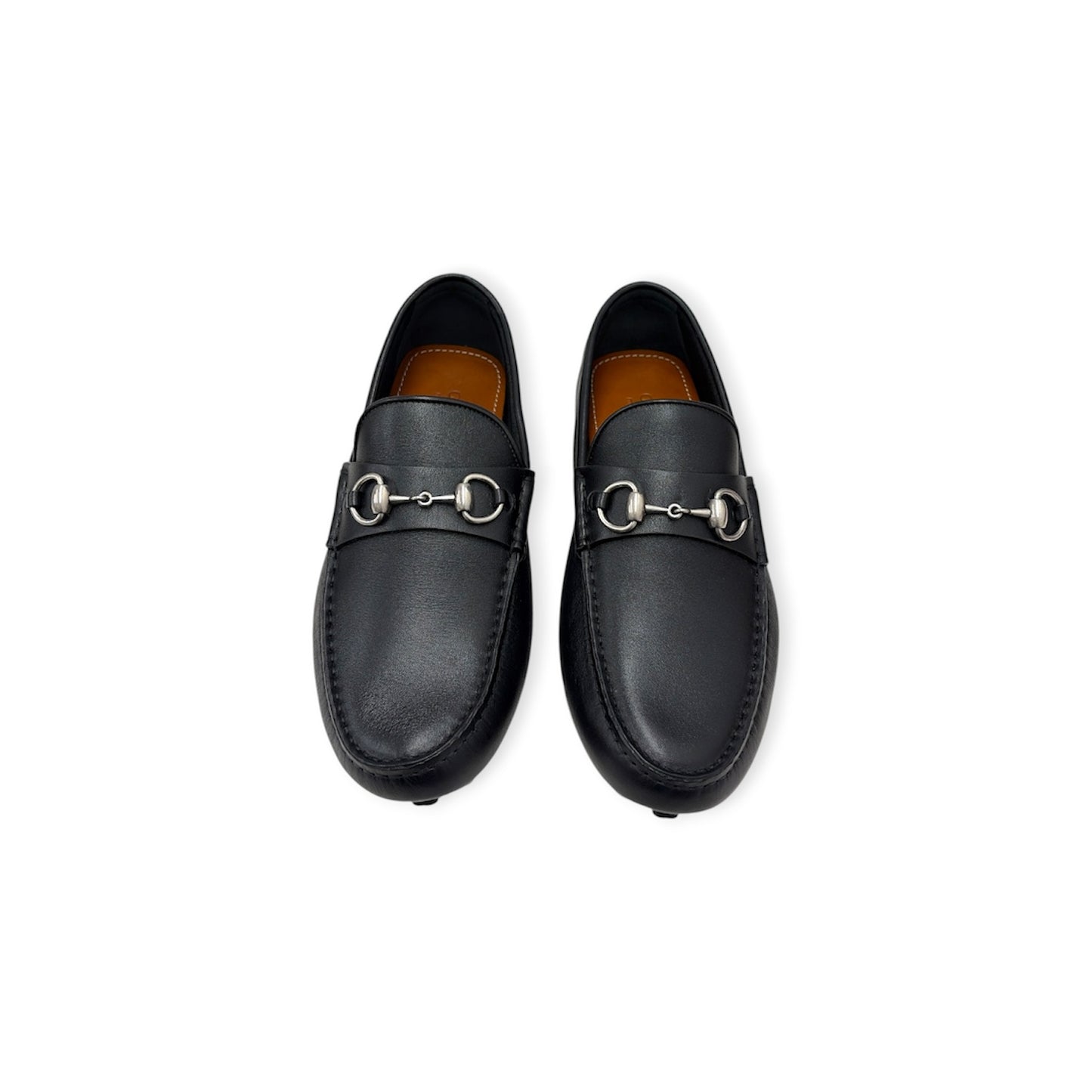 GUCCI Loafers 8 1/2 Mens Black 765859 Rank (AB)