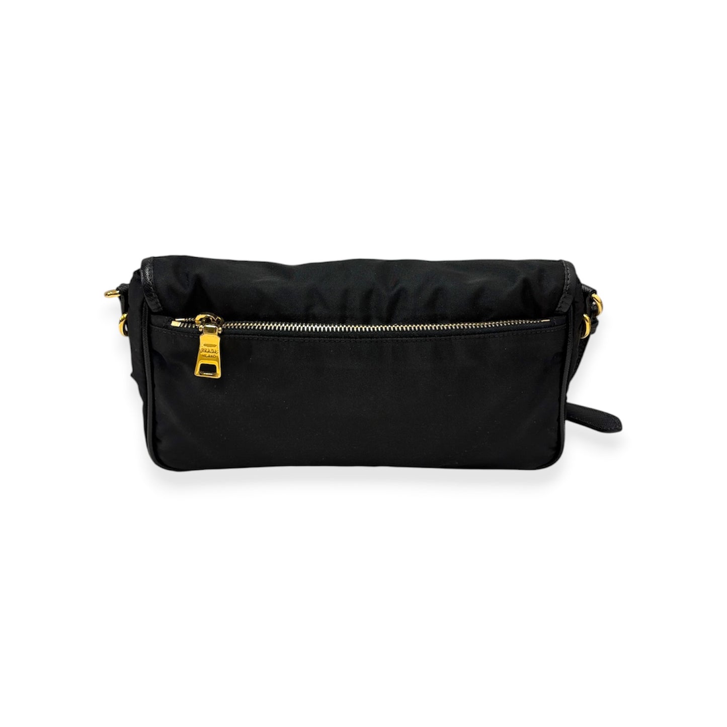 PRADA Shoulder Bag BT0772 Black Stain Rank (B)