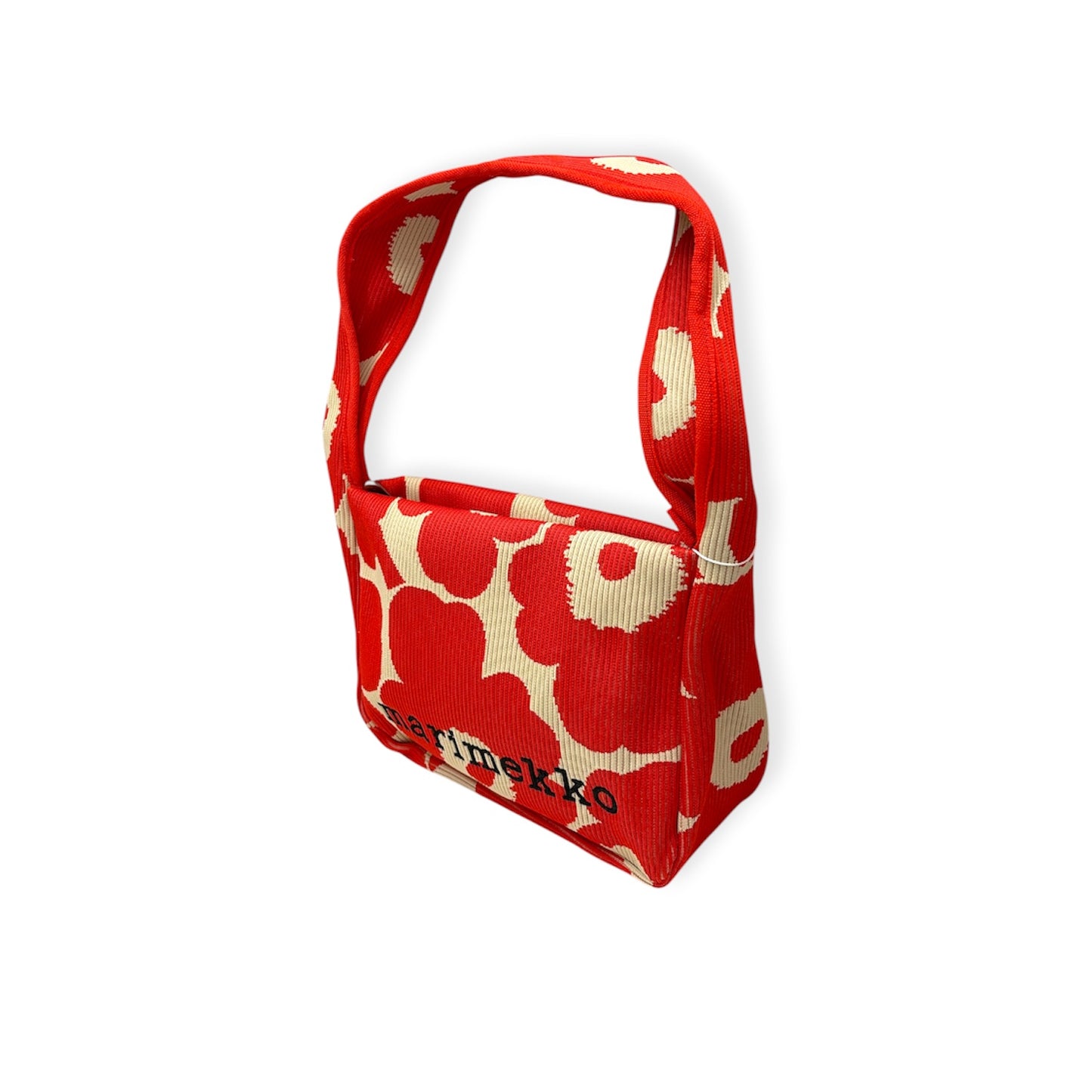 Marimekko Shoulder Bag 094141/524307 Beige And Orsnge Knitted Shoulderbag Unikko Rank (A)