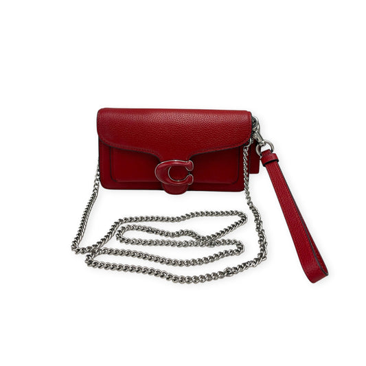 COACH Shoulder Bag CJ925 Red Rank (B)