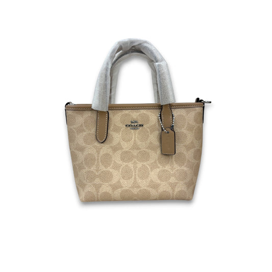 COACH 2WAY Bag CW032 Beige Rank (A)