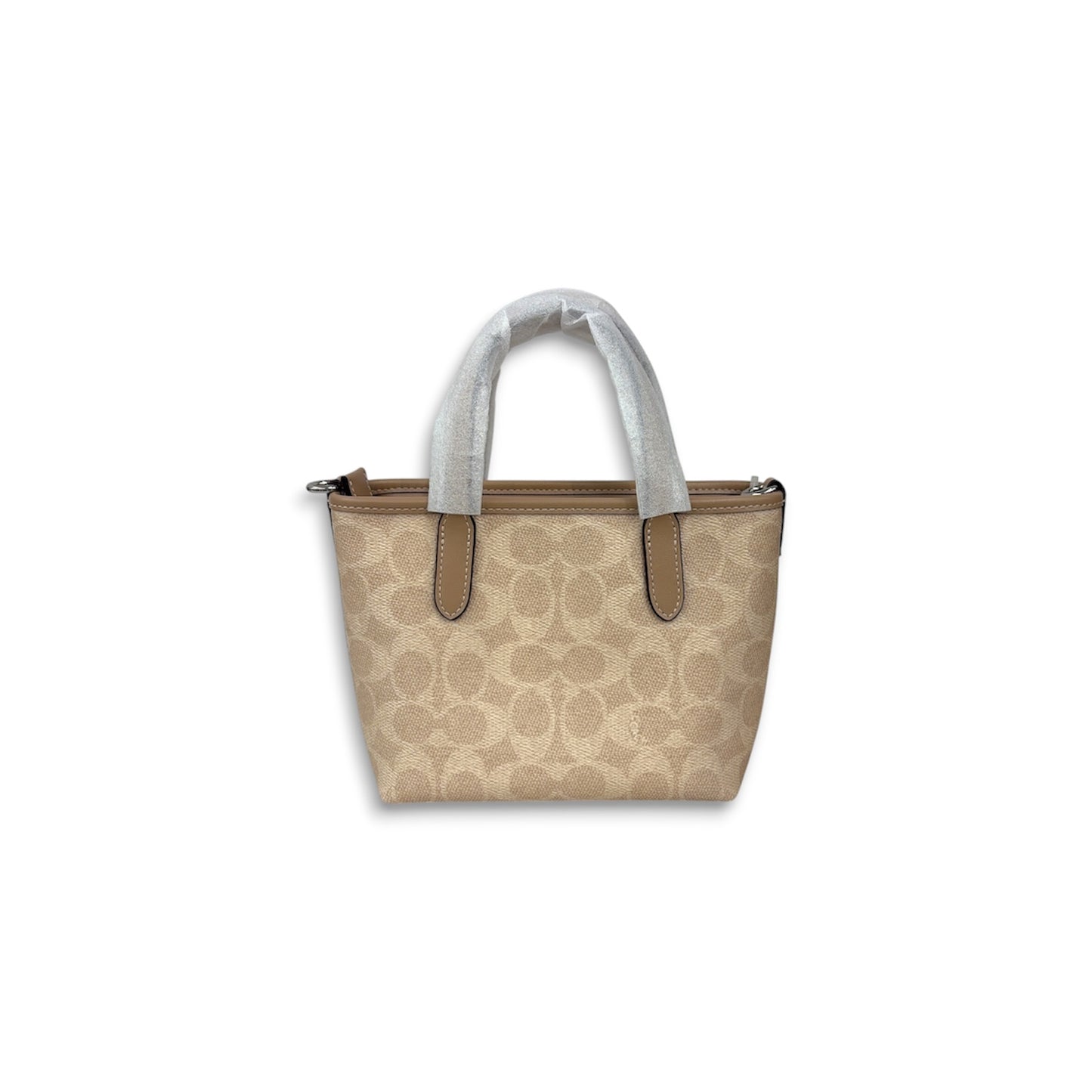 COACH 2WAY Bag CW032 Beige Rank (A)