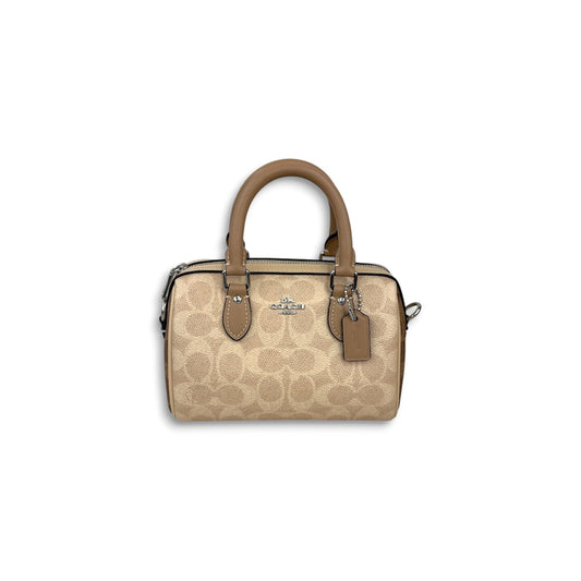 COACH 2WAY Bag CW330 Beige Rank (A)