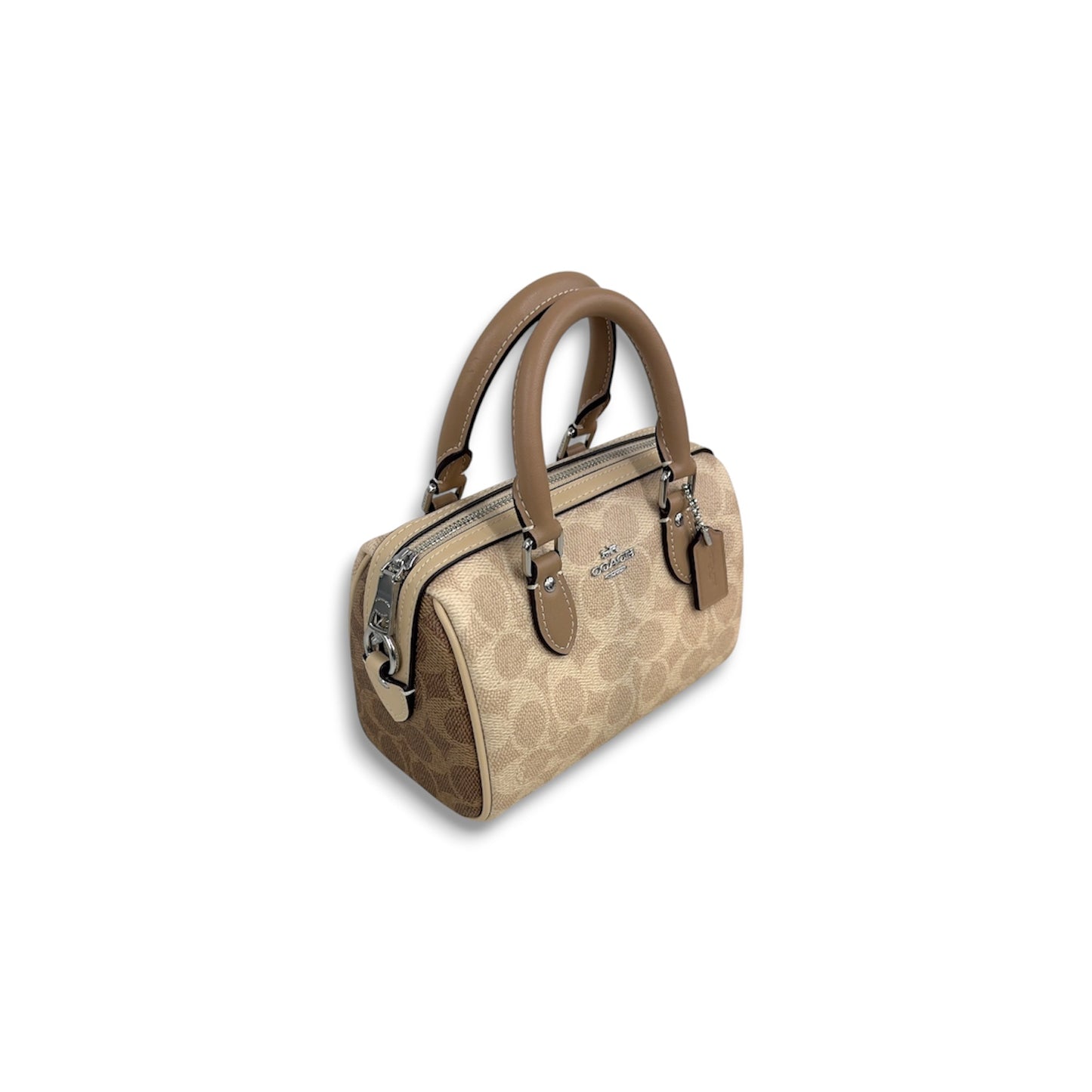 COACH 2WAY Bag CW330 Beige Rank (A)