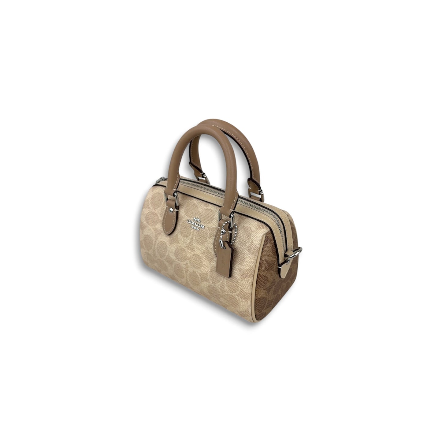 COACH 2WAY Bag CW330 Beige Rank (A)