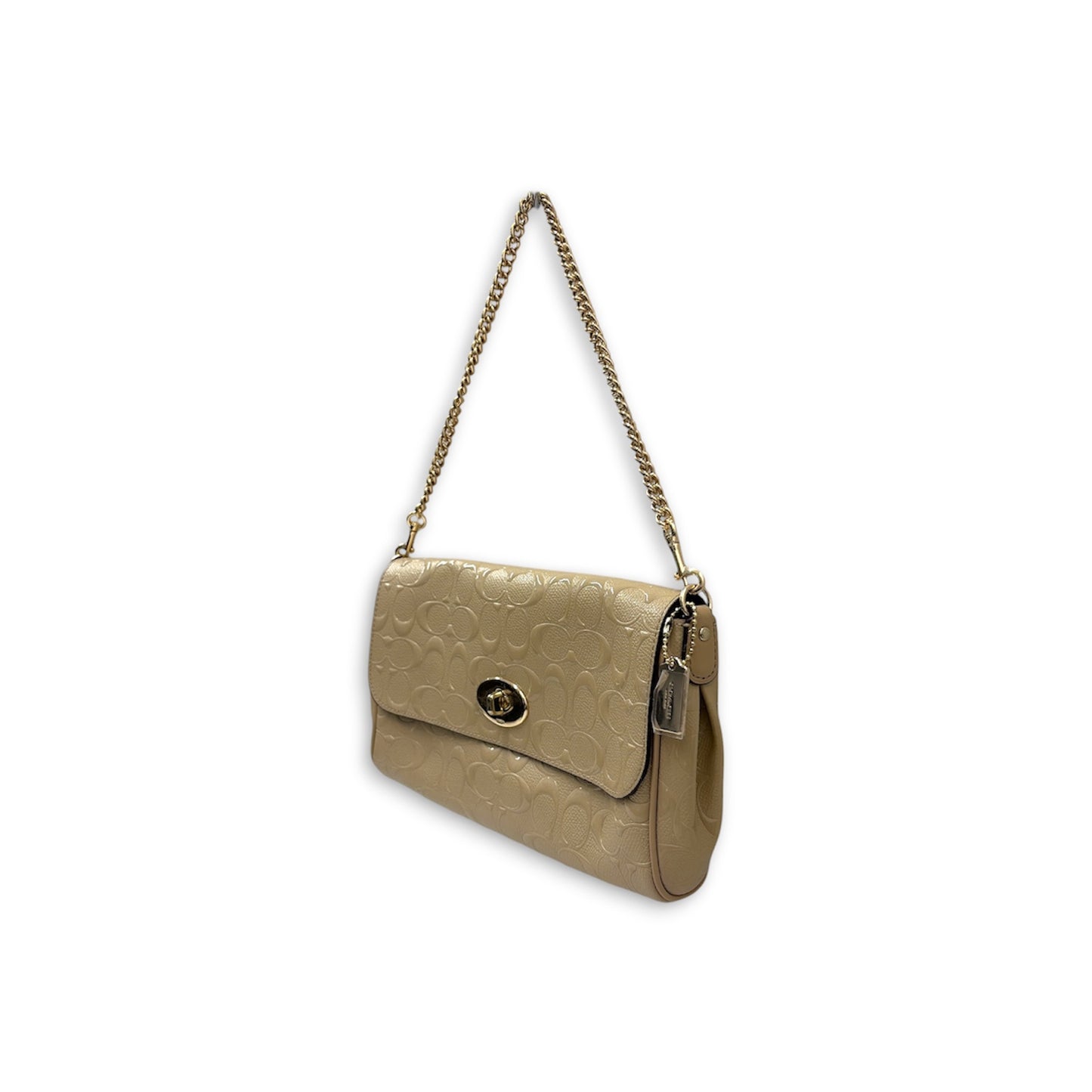 COACH Shoulder Bag F55452 Beige Rank (A)