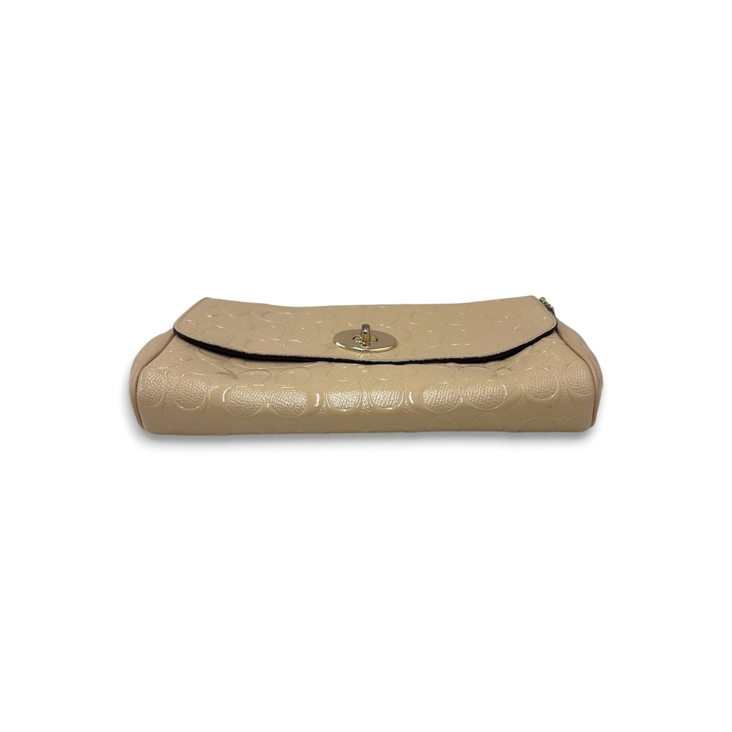 COACH Shoulder Bag F55452 Beige Rank (A)
