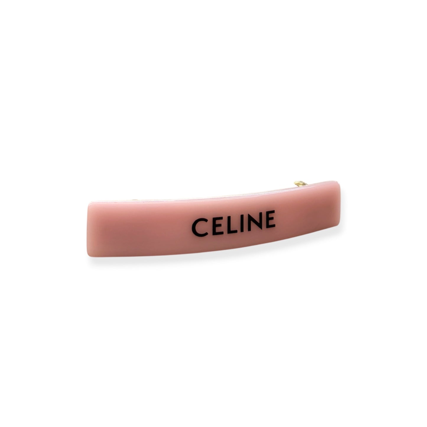 CELINE Hair Clip Pink Gold FLP1272 Monochroms Rank (B)