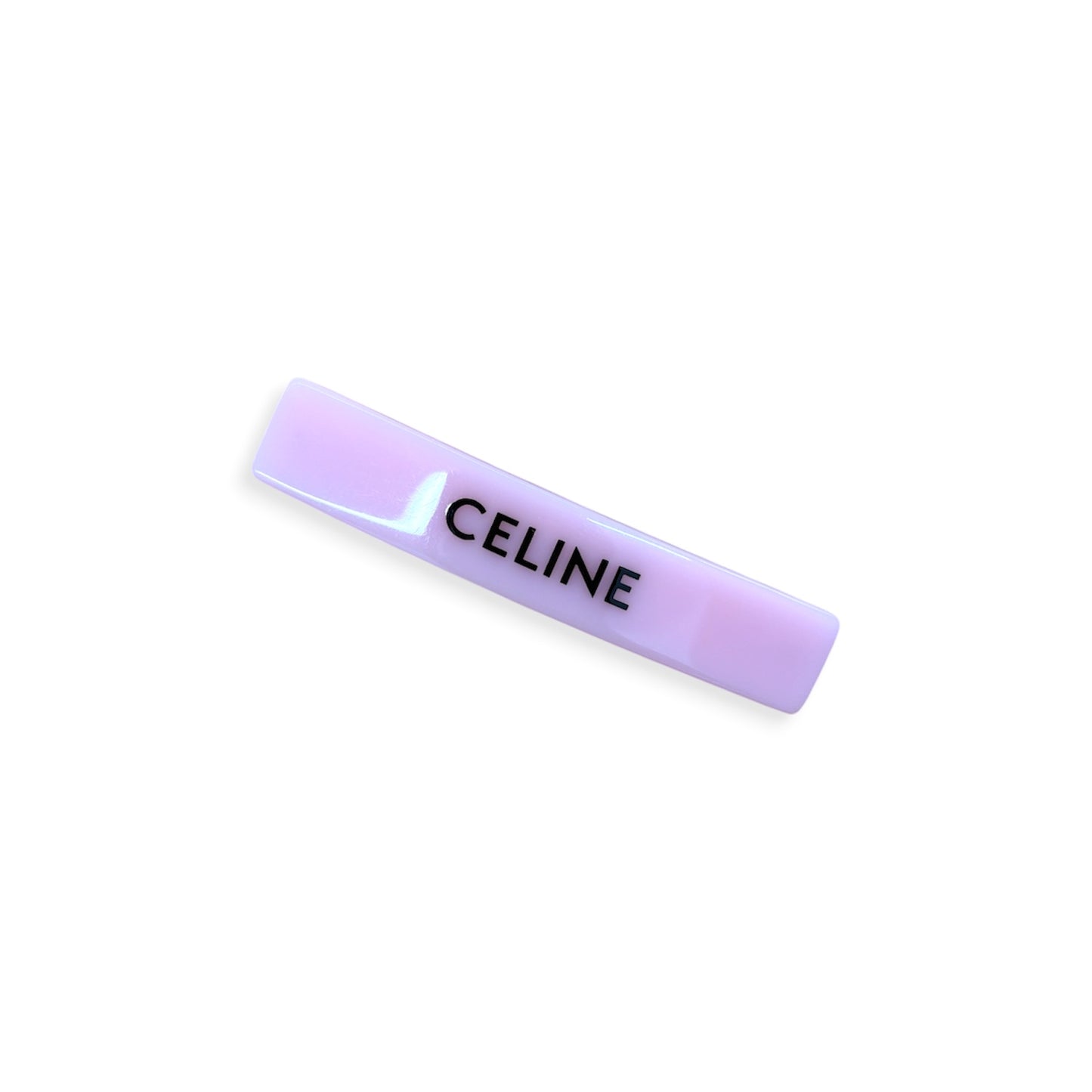 CELINE Hair Clip Pink Gold FLP1272 Monochroms Rank (B)