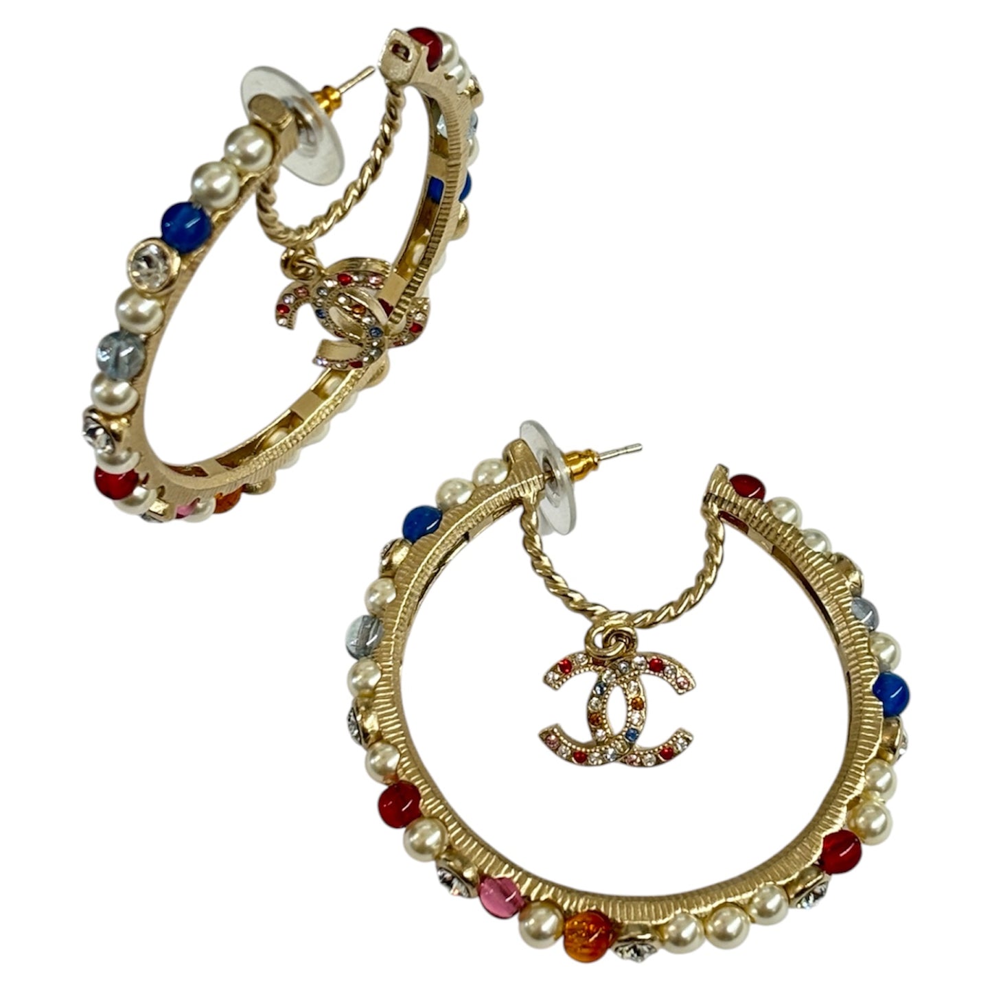 CHANEL  Earring AB3195 B0205 Gold
