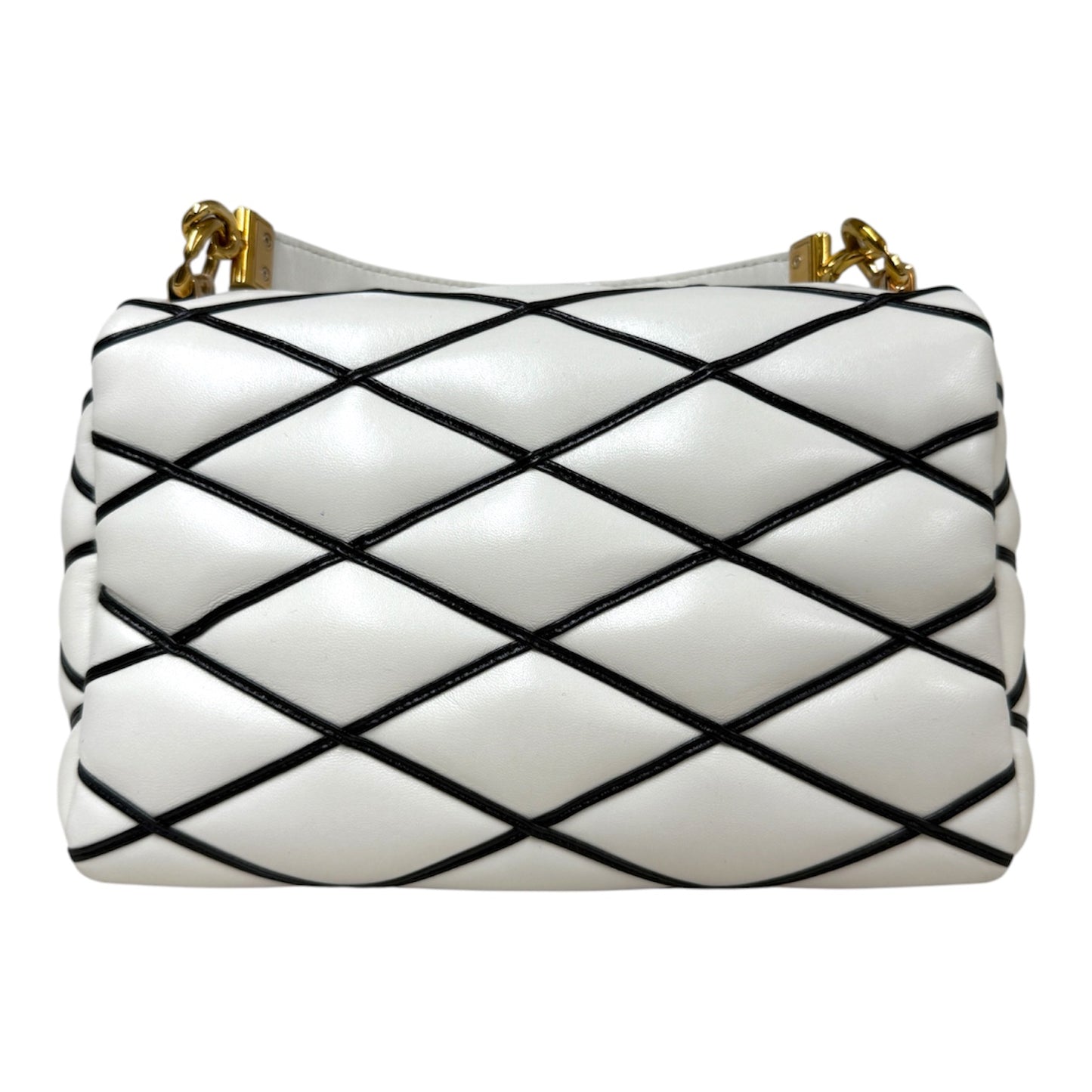 LOUIS VUITTON PICO GO-14 M23762 White/Black RFID
