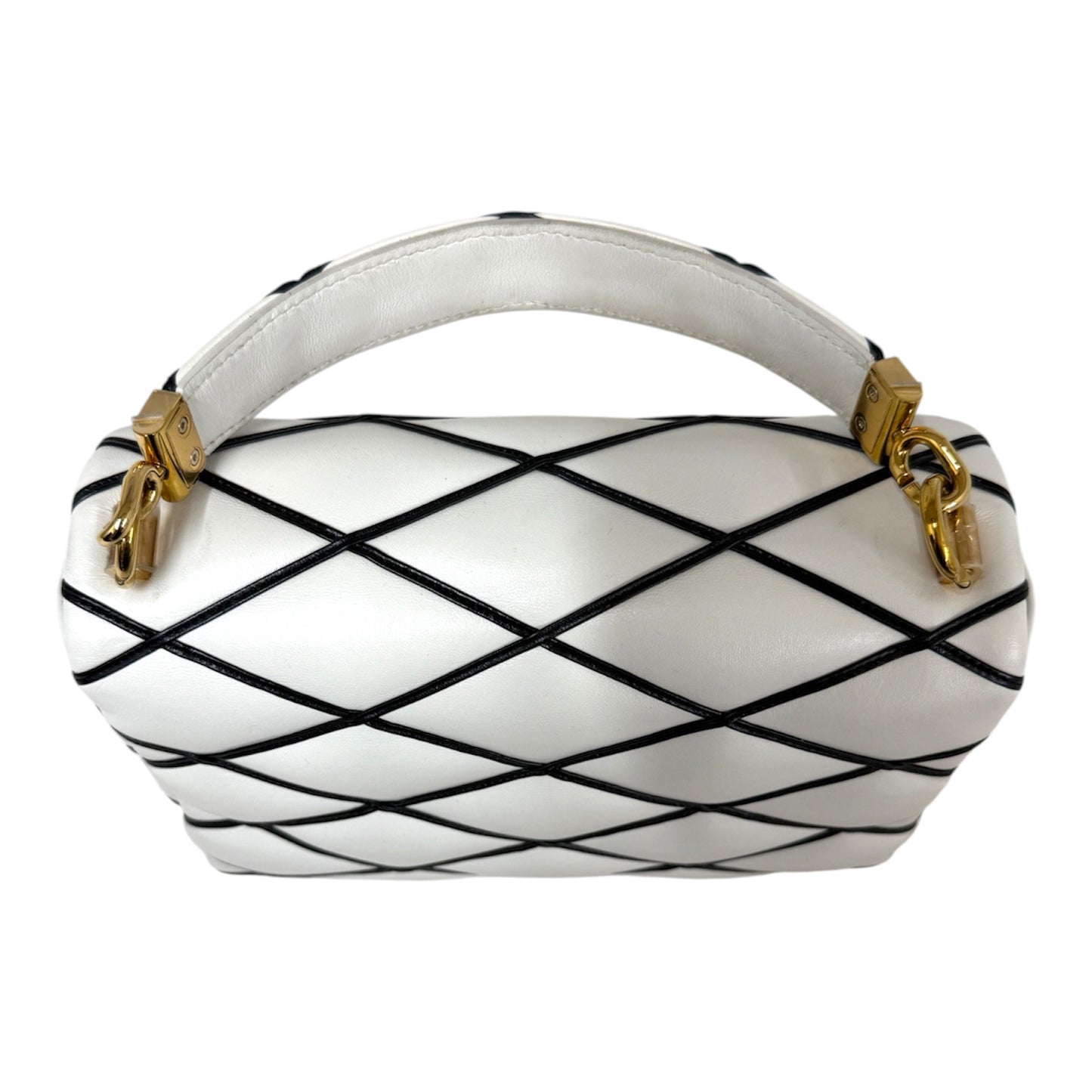 LOUIS VUITTON PICO GO-14 M23762 White/Black RFID