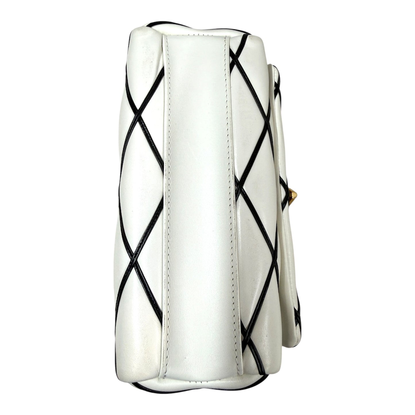 LOUIS VUITTON PICO GO-14 M23762 White/Black RFID