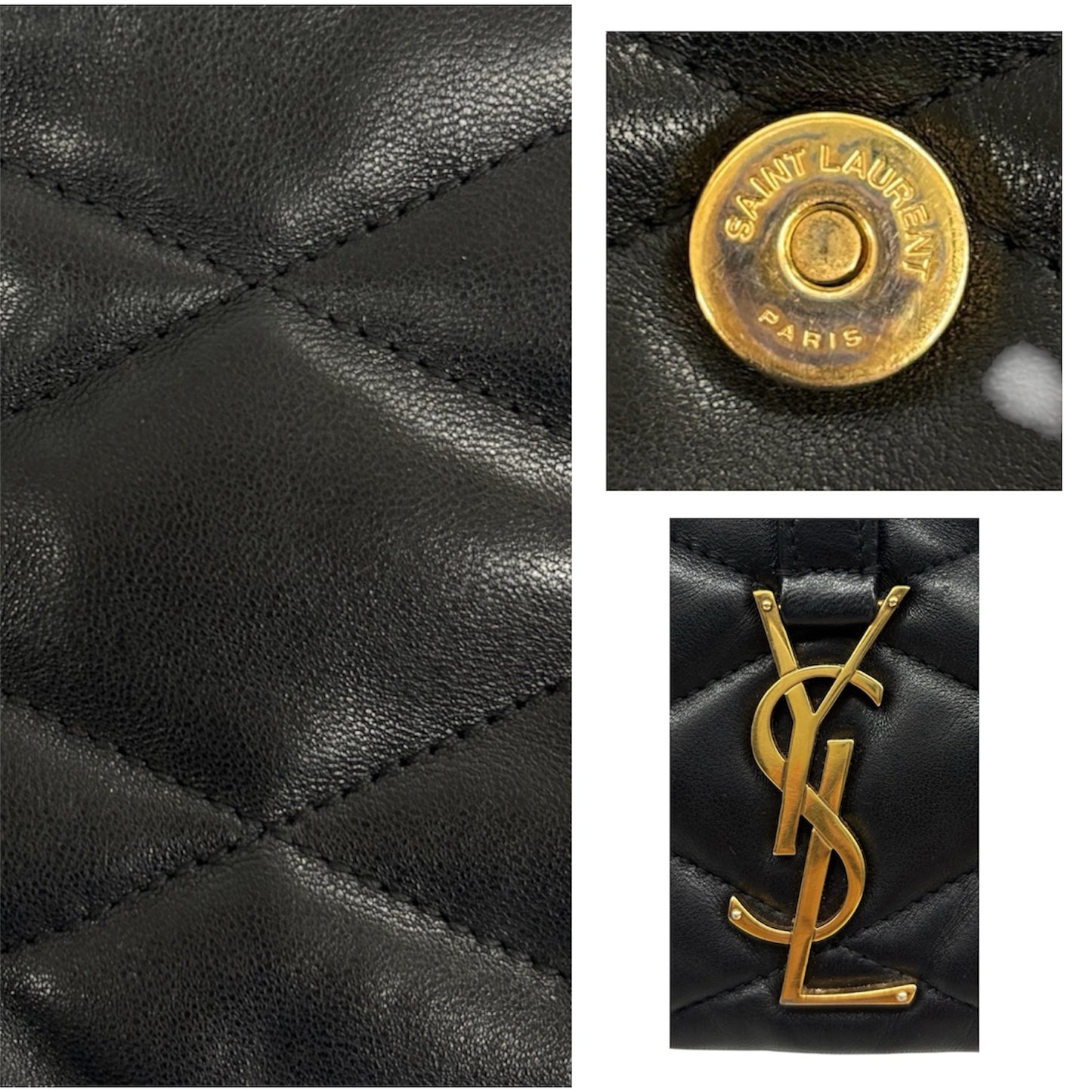 SAINT LAURENT PARIS Handbag PMR698567 Black