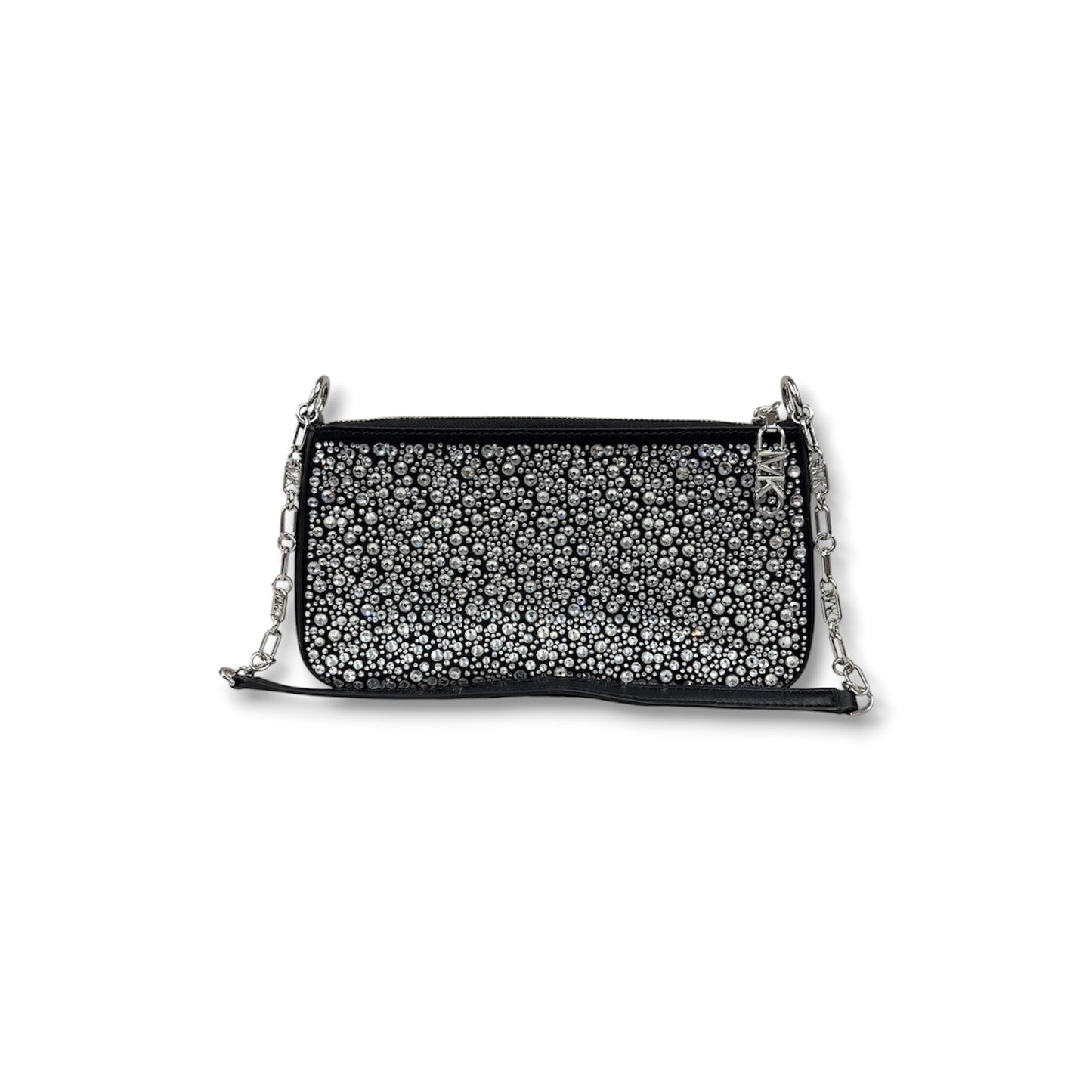 MICHAEL KORS Shoulder Bag 32H3S8EW6S White And Black Rank (B)