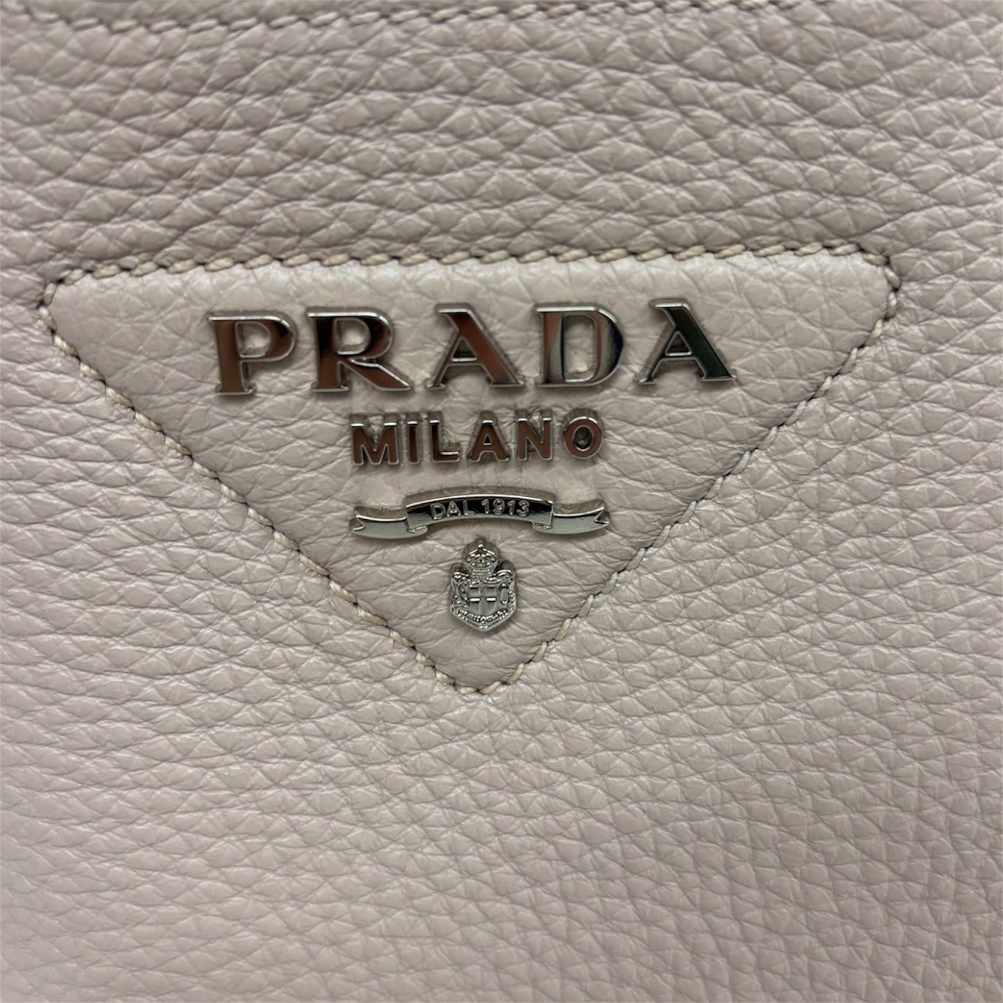 PRADA Tote Bag NFC Pink Liaison small leather